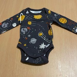 Newborn space shirt